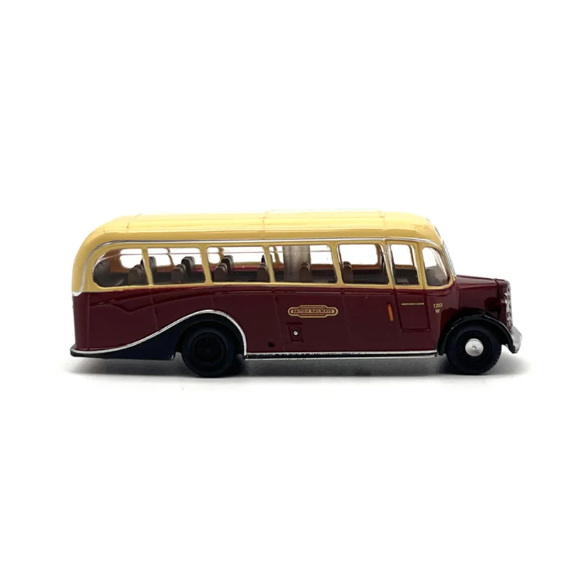 1:120 Scale Diecast Alloy Urban Public Transportation Buses Model Classic Adult Toy Collectible Gift Souvenir Static Display