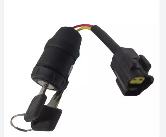 Applicable to accessory parts ForkliftForklift Starting Switch Key Switch JK410 With Cable for BYD Forklift