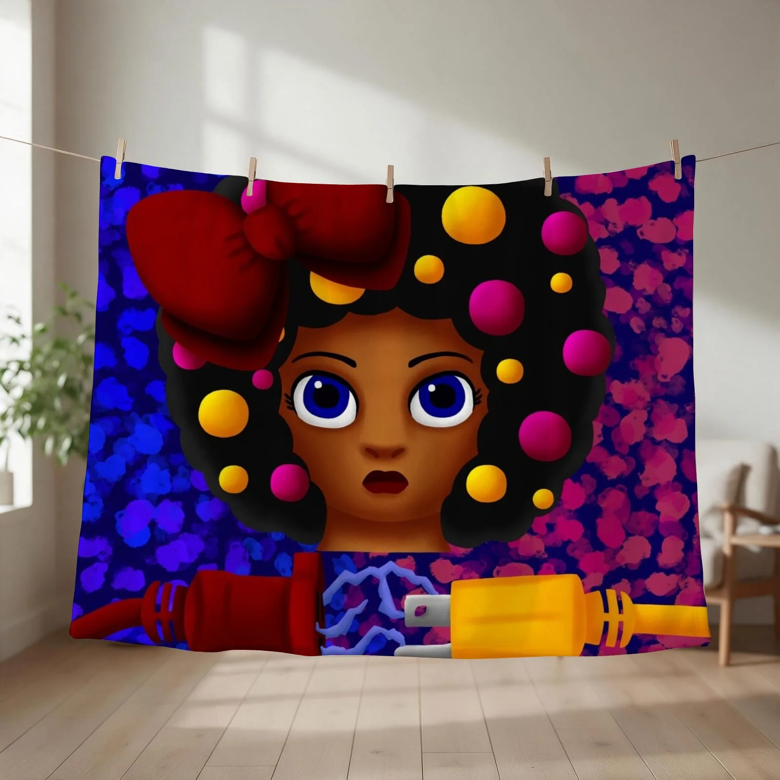 unplugged -2022- Throw Blanket couch cozy soft plush fuzzy picnic outdoor blanket