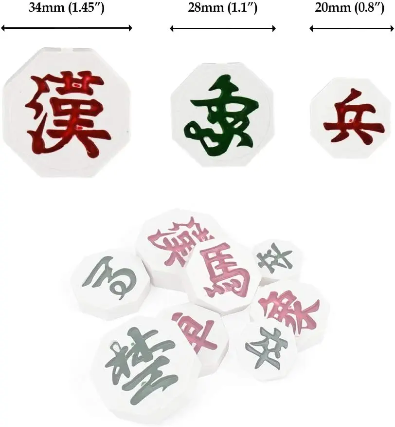 لعبة Janggi الكورية لأحجار الشطرنج Xiangqi-مماثلة للعب استراتيجية السفر (الأحجار فقط) #5