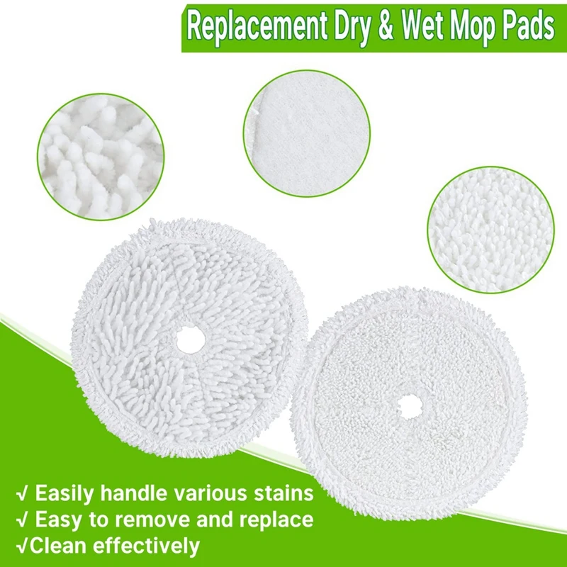 Replacement Parts Mop Pad Compatible For Bissell 3115 EV675 Robot Vacuum Cleaner Accessories Mop Cloth Pad