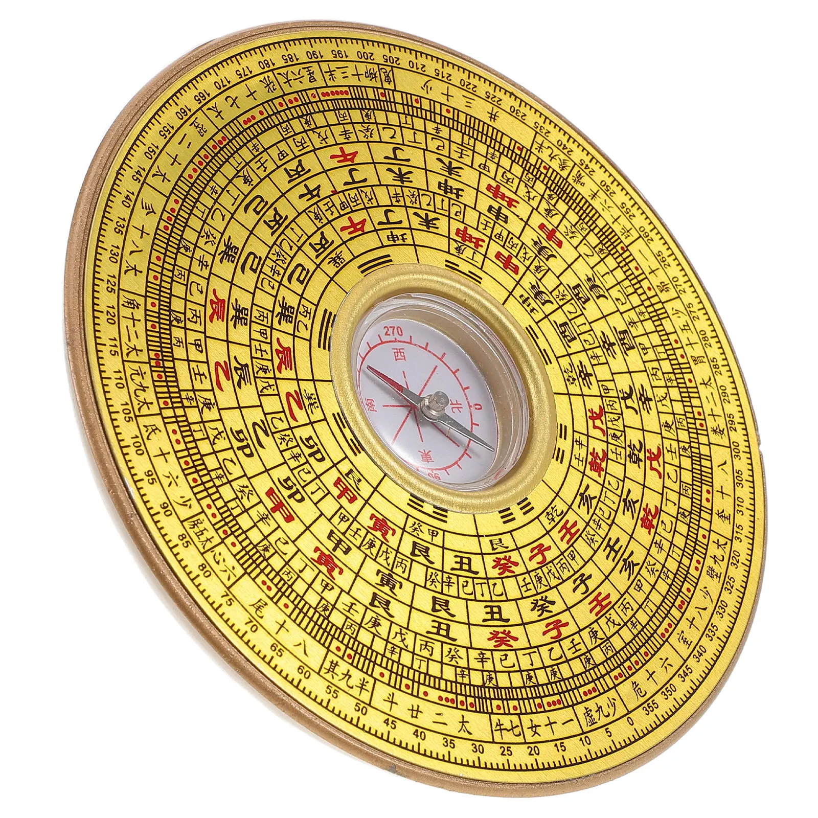 

Elegant Alloy Feng Shui Portable Small Traditional Retro Chinese Compass For Outdoor Camping Hiking Style