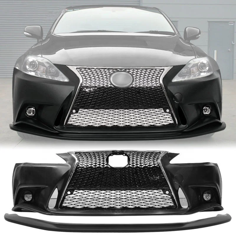 

For 2006-2013 Lexus Is250 F-Sport Front Bumper 2IS to 3IS Conversion w/Lip