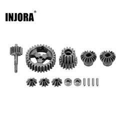 INJORA Stainless Steel Transmission Gear Set for Losi Micro-B Micro-T