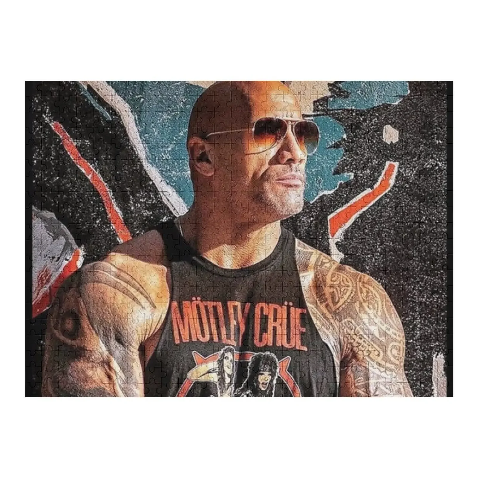 

Головоломка dwayne johnson, детская игрушка, индивидуальные подарки для детей, деревянный декор, картины, головоломка