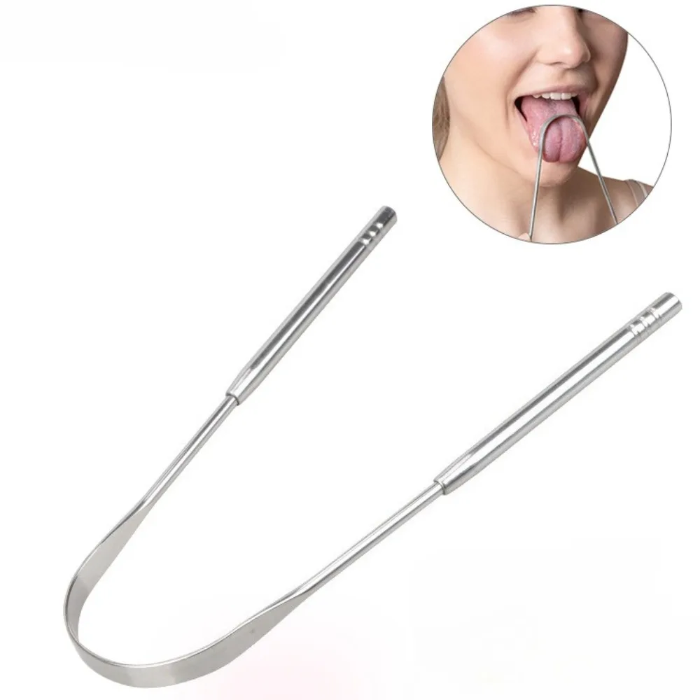 

U-Shaped Tongue Cleaner Brush Oral Hygiene Care Tools Tongue Scraper for Hygiene Care Cleaning Tools Скребок Для Языка