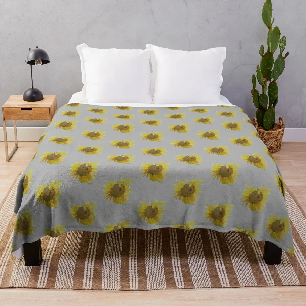 

Happy to Bee a Sunflower Throw Blanket Kid'S Flannels Blankets