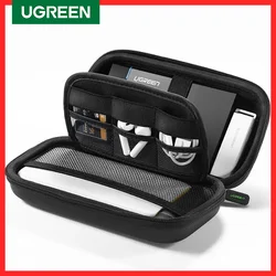 Ugreen etui na powerbank twarda obudowa pudełko na 2.5 dysk twardy kabel USB dysk zewnętrzny przenoszenia obudowa SSD HDD