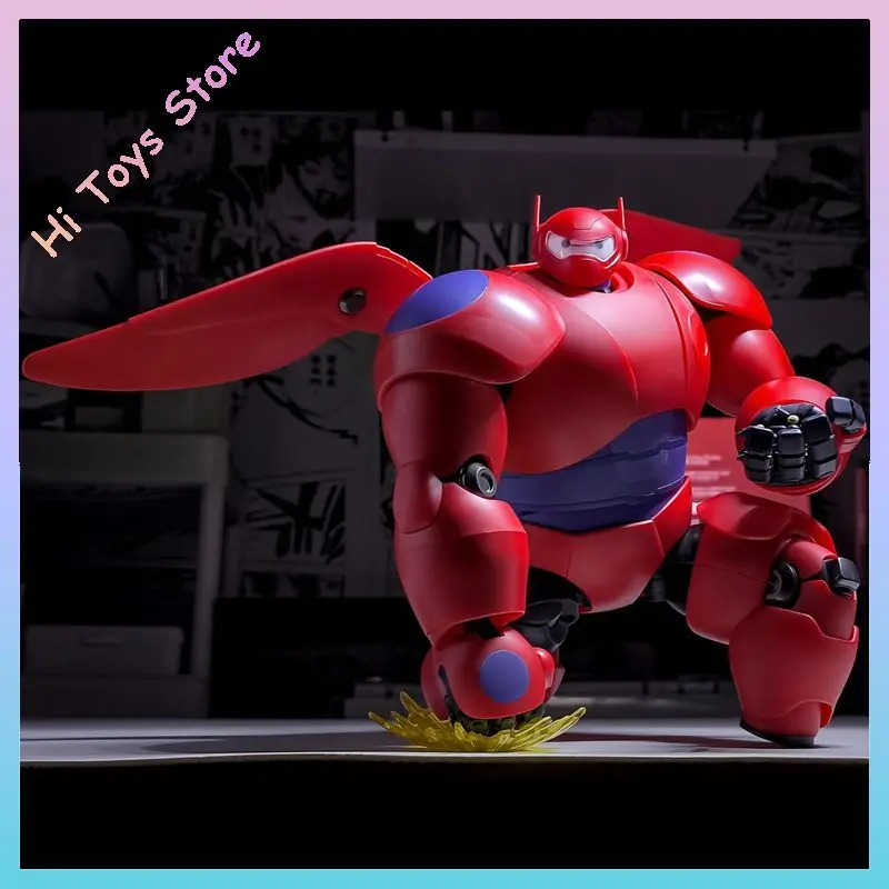 متوفر في المخزون الأصلي غونغ بطل كبير 6 Baymax التجمع نموذج Baymax دمية 18 سنتيمتر تجميع الدمى المنقولة ألعاب أطفال هدية عيد ميلاد