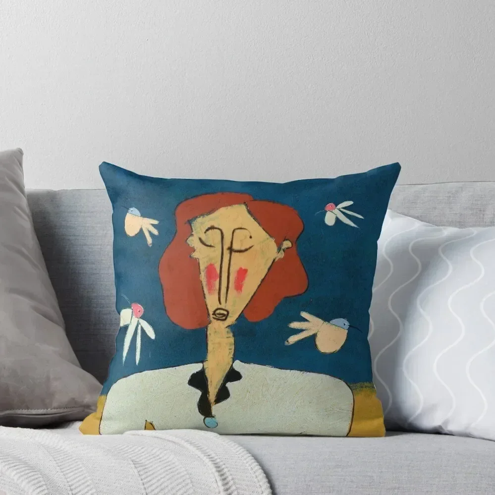

Lady with Doves Throw Pillow Cushions For Children bed pillows luxury decor pillow