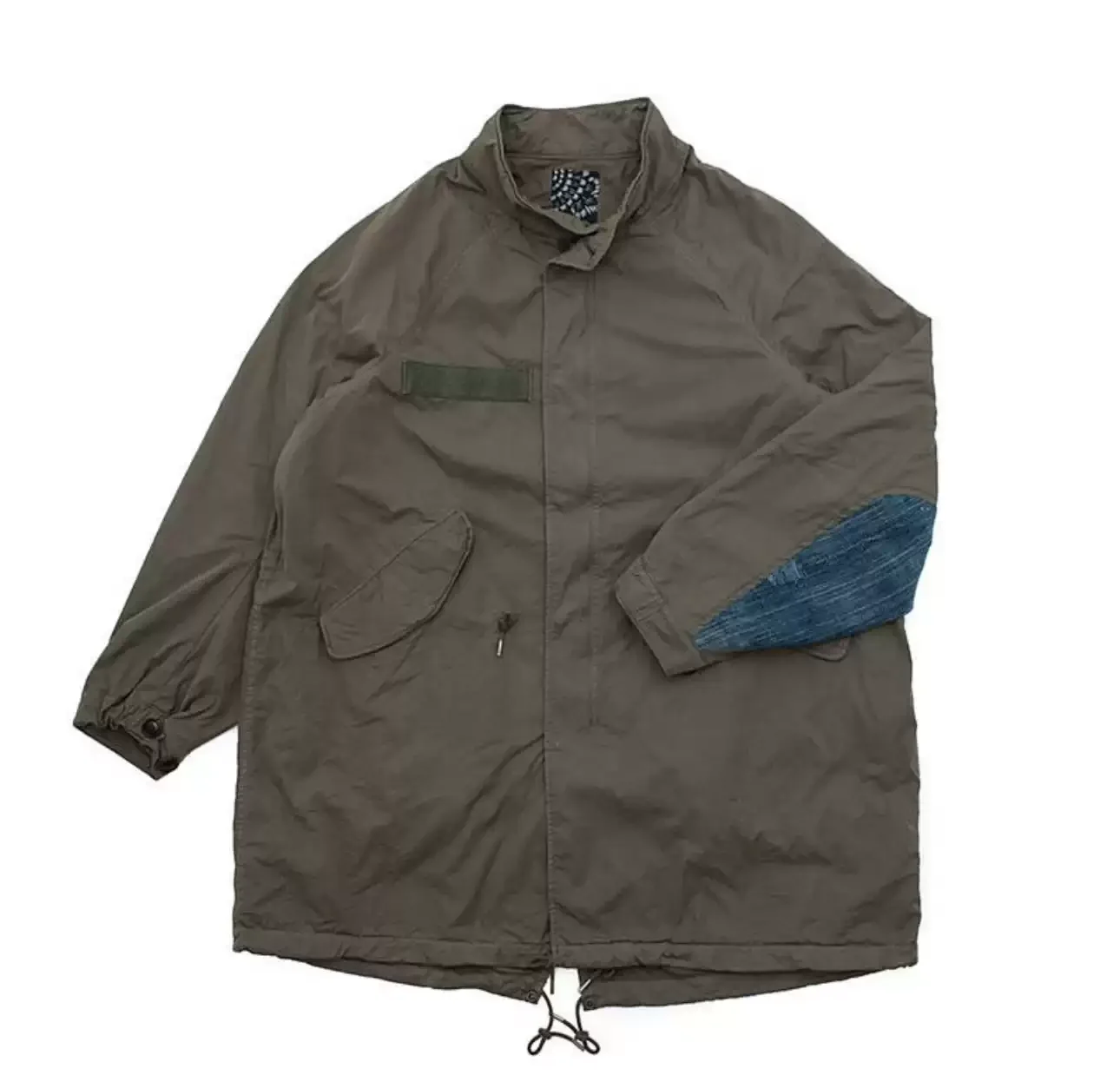 

Парка рыбий хвост VISVIM KOFU ICT M65, старинная ткань, капля воды, окрашенная в грязь, ветровка, рыбий хвост