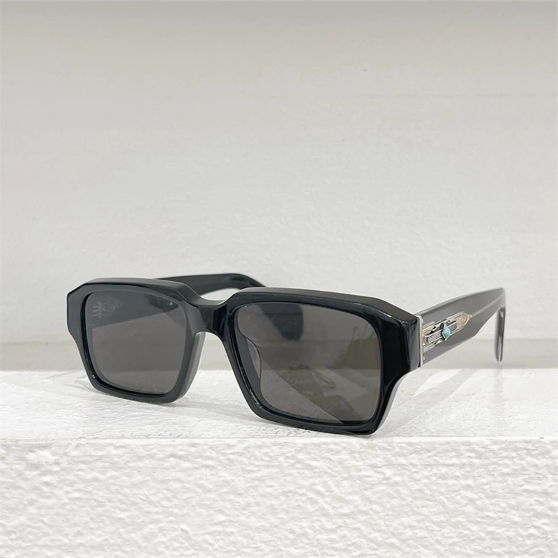 DAKOTA Thick Acetate Rectangle 2026 New Women Men Sunglasses Vintage Retro Outdoor Popular Eyewear Shades for Sun with Case
