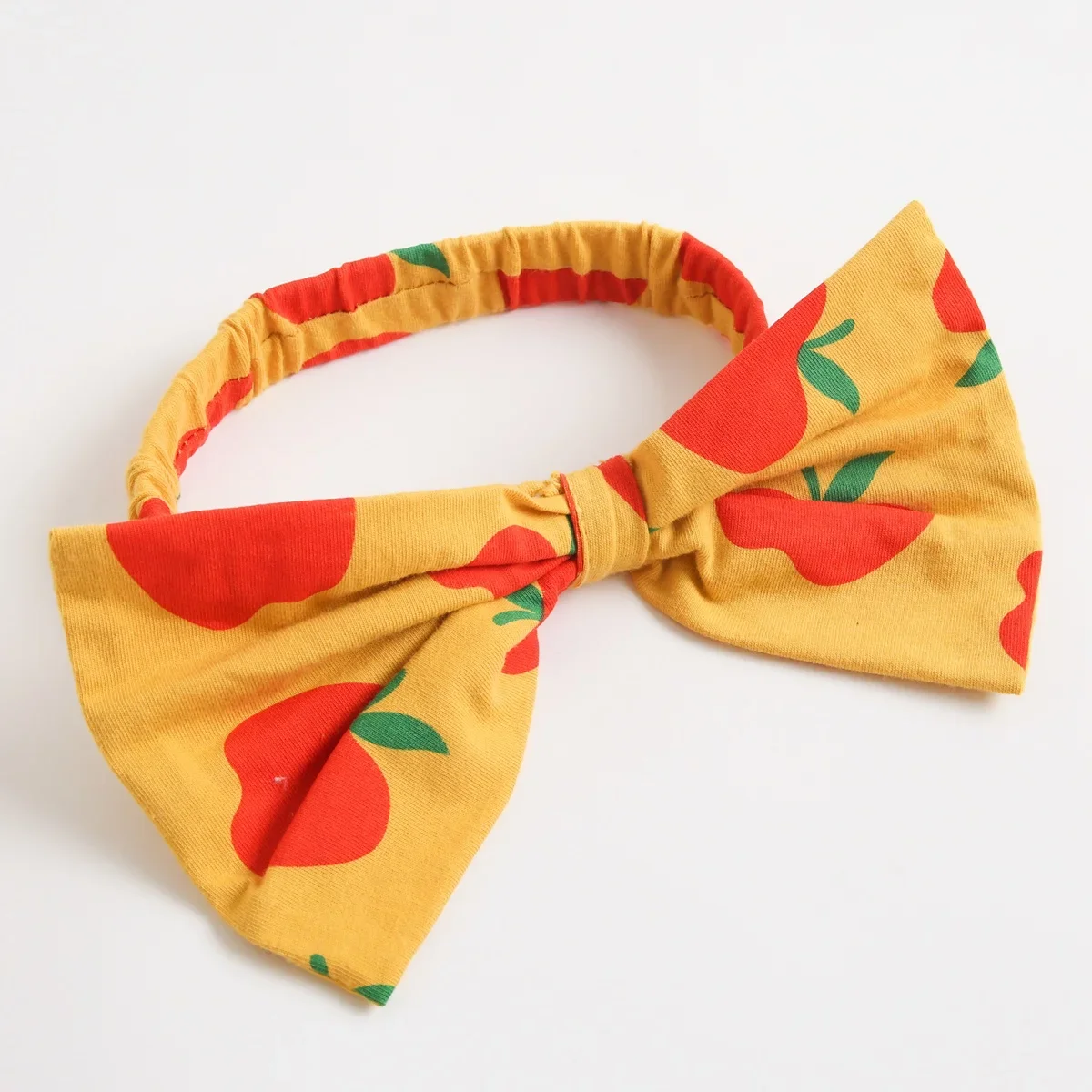 Sommer Baumwolle Säuglings-Mädchenkleidung Apfel-Strampler Baby-Mädchen Bodys mit Stirnband – Detail 4