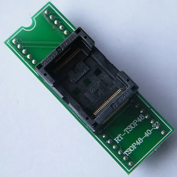 TSOP48 to Dip48 Bouncing Seat 1-to-1 Compatible Rt809h T56 Adapter Burning Seat