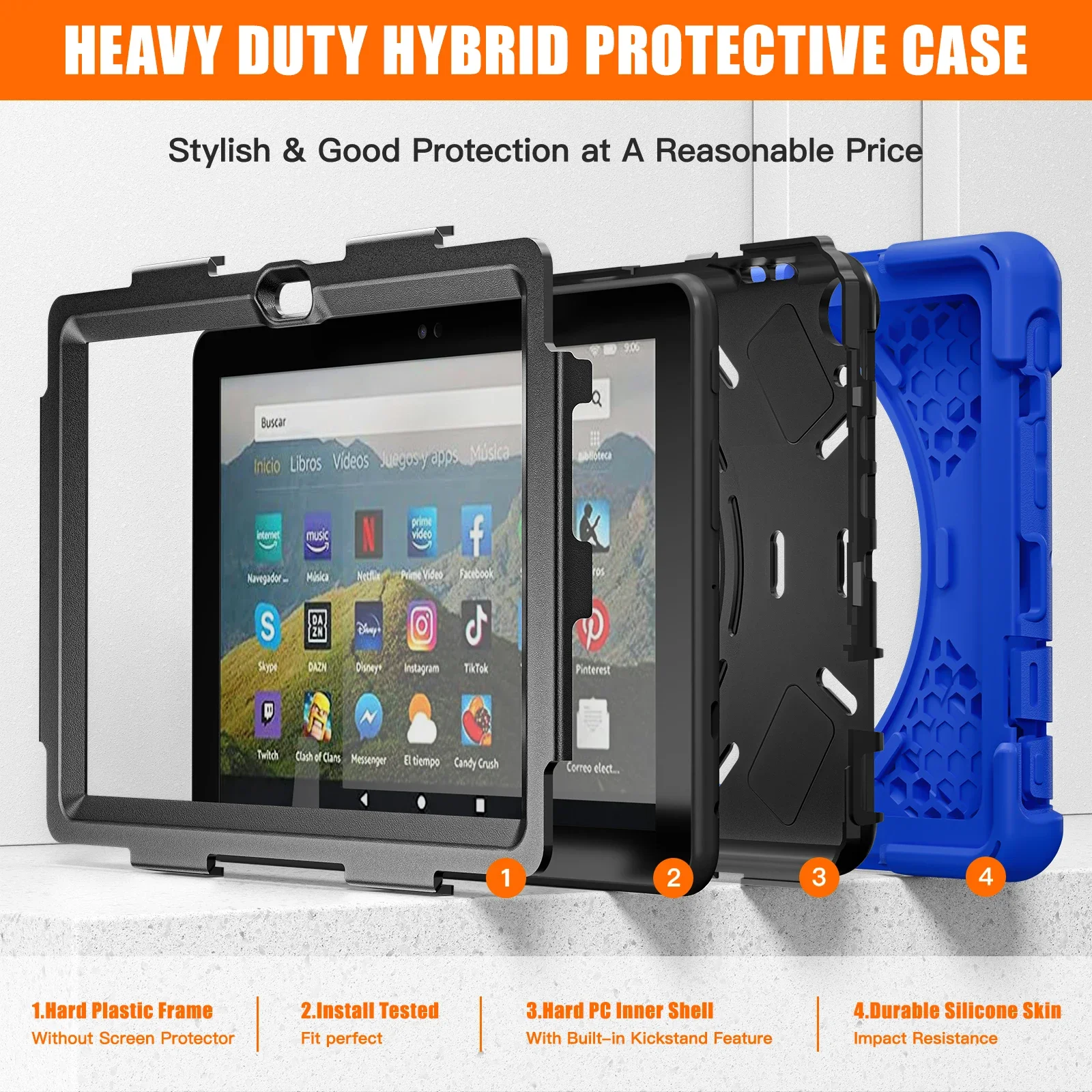 Противоударный защитный чехол  – обзор и цена Tablet Accessories Amazon