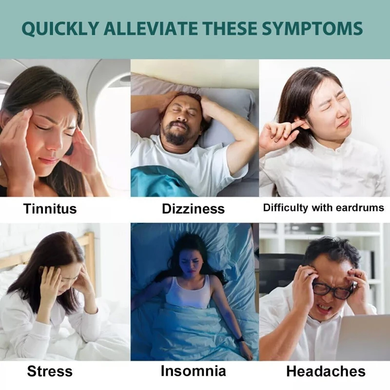 

Всасывающее устройство для снятия давления ушей, уменьшает напряжение