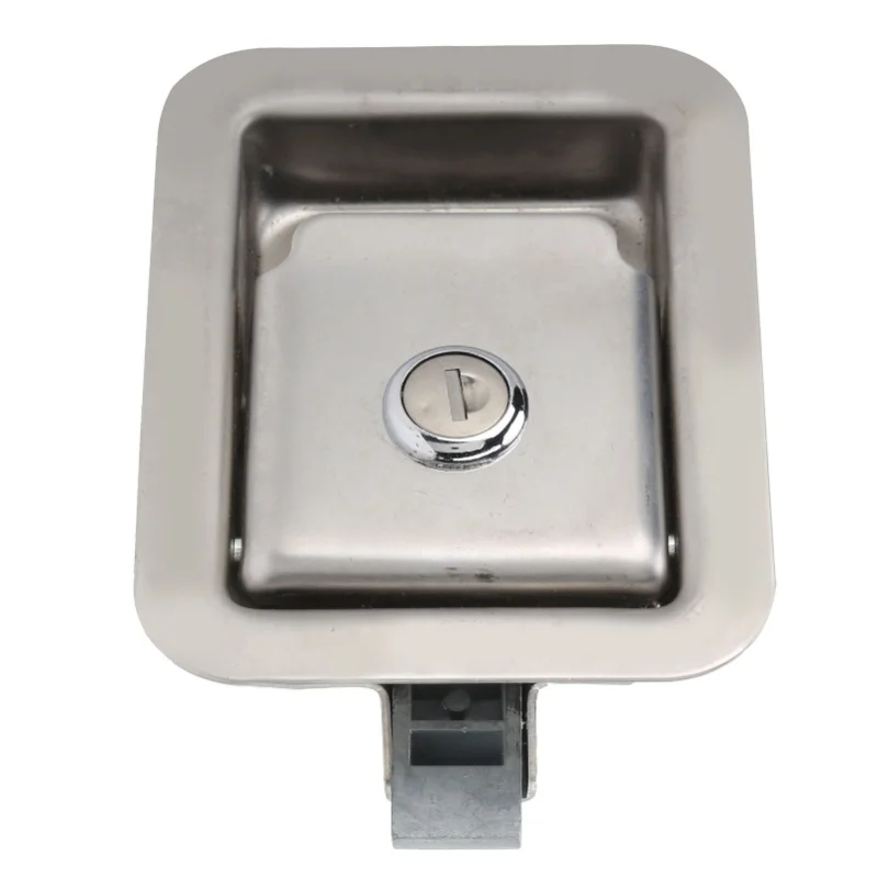 

Замок для панели генераторной установки из нержавеющей стали с 2 ключами, квадратный, для инструментального ящика, электрического шкафа