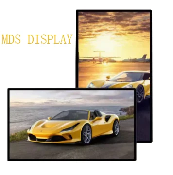 43inch 4k wall mounted lcd led advertising player wireless digital signage