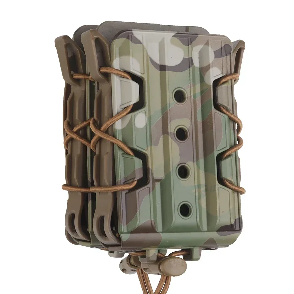 5.56/7.62 حزمة ماج مزدوجة لجميع التضاريس مادة نايلون متعددة الألوان للدعم التكتيكي تناسب GL 17 Beretta M9 Colt 1911 #3