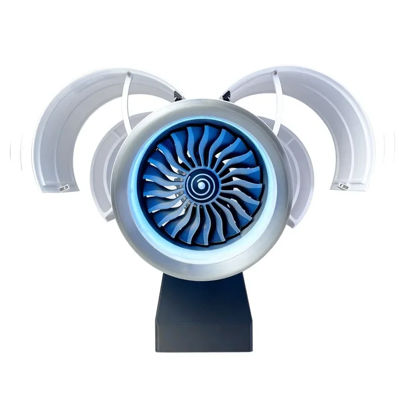 Aircraft TR900 turbofan engine model startable tabletop ornament