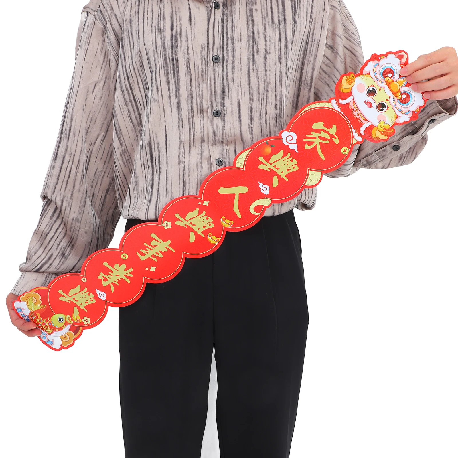 

2025 Of The Snake Chinese New Year Door Stickers Spring Festival Couplets Home Wall Decor Paper Stickers For Lunar New Year