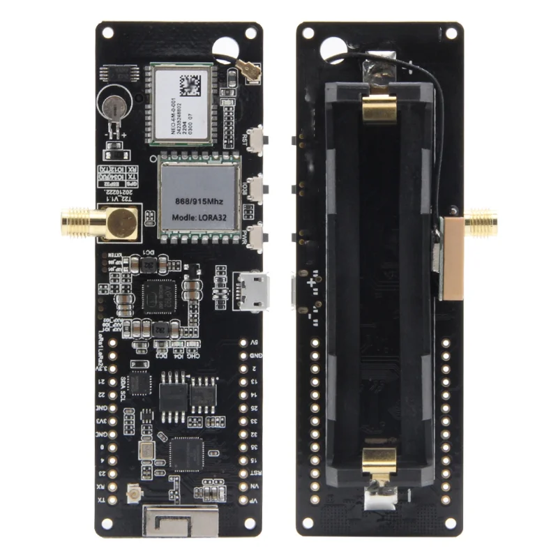 T-Beam V1.2 LoRa ESP32 GPS NEO-6M WiFi Bluetooth Wireless Module