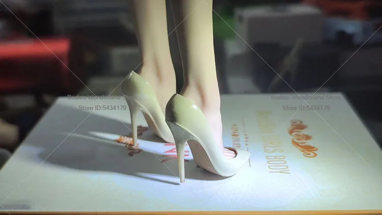 in-stock-1-6-scale-female-soldier-sharp-pointed-one-piece-shallow-high-heeled-sandal-shoes-for-12inch-action-figure-doll