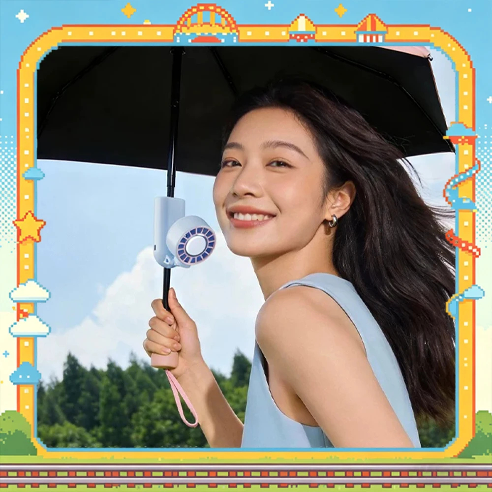 sothing-umbrella-clip-hand-hold-refrigerate-small-fan-5-in-1-multifunction-soft-voice-and-low-noise-handheld-fan-light-weight