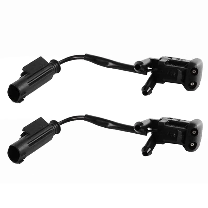 1 Pair for -BMW E39 5-Series 1997-2003 525I 528I 530I 540I M5 Windshield Washer Nozzle Heated Dual Inlet Squirter