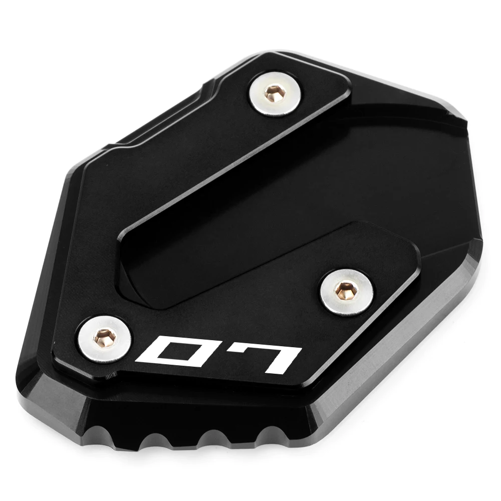 

Motorcycle Accessories Kickstand Side Stand Enlarger Plate Pad For MT07 MT-07 MT09 MT-09 MT 07 09