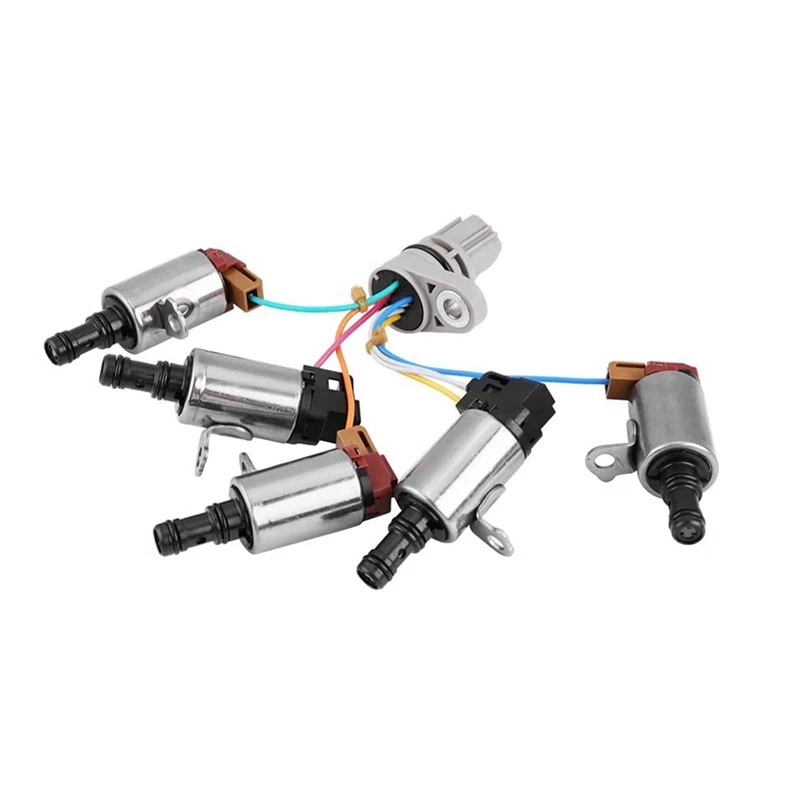 Arnés de solenoide de cambio de transmisión 28500-PRP-004 28400-PRP-004, suministros automotrices de Metal plateado, apto para Honda Accord 2003-2012