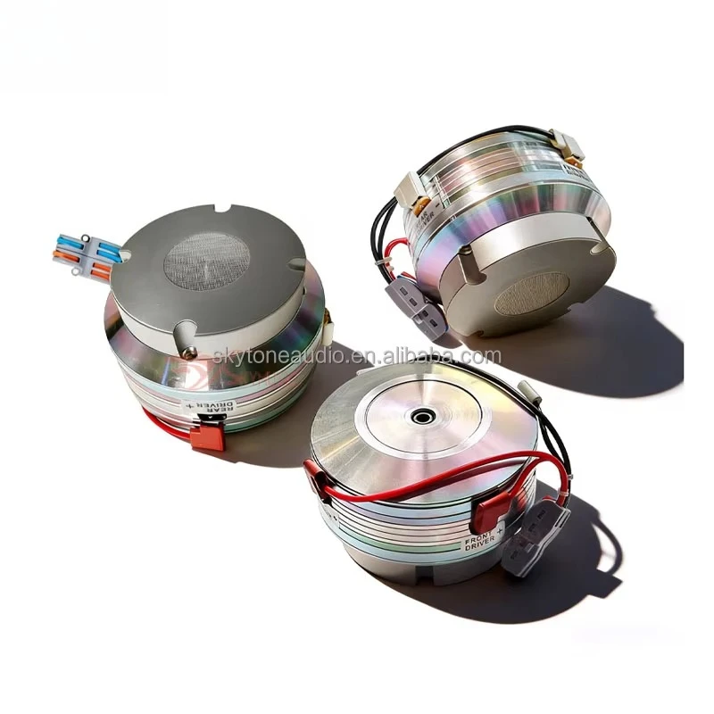 D2430K Dual 3 Inch Voice Coil 200W 8ohm HF Titanium Neodymium Tweeter Speaker Audio Driver Horn Tweeter Driver