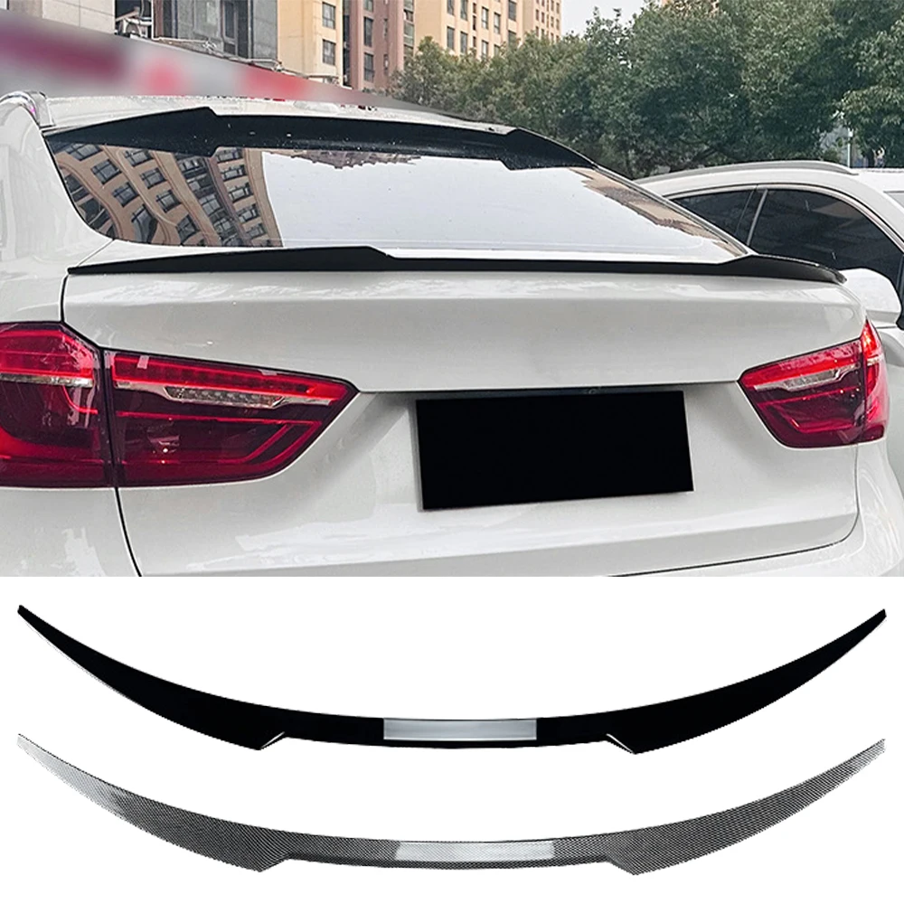 

For BMW X6 F16 X6M 2014 15 16 17 18 19 Rear Trunk Spoiler Lid Spoiler Wings Exterior Accessories Parts Automobile Modifition