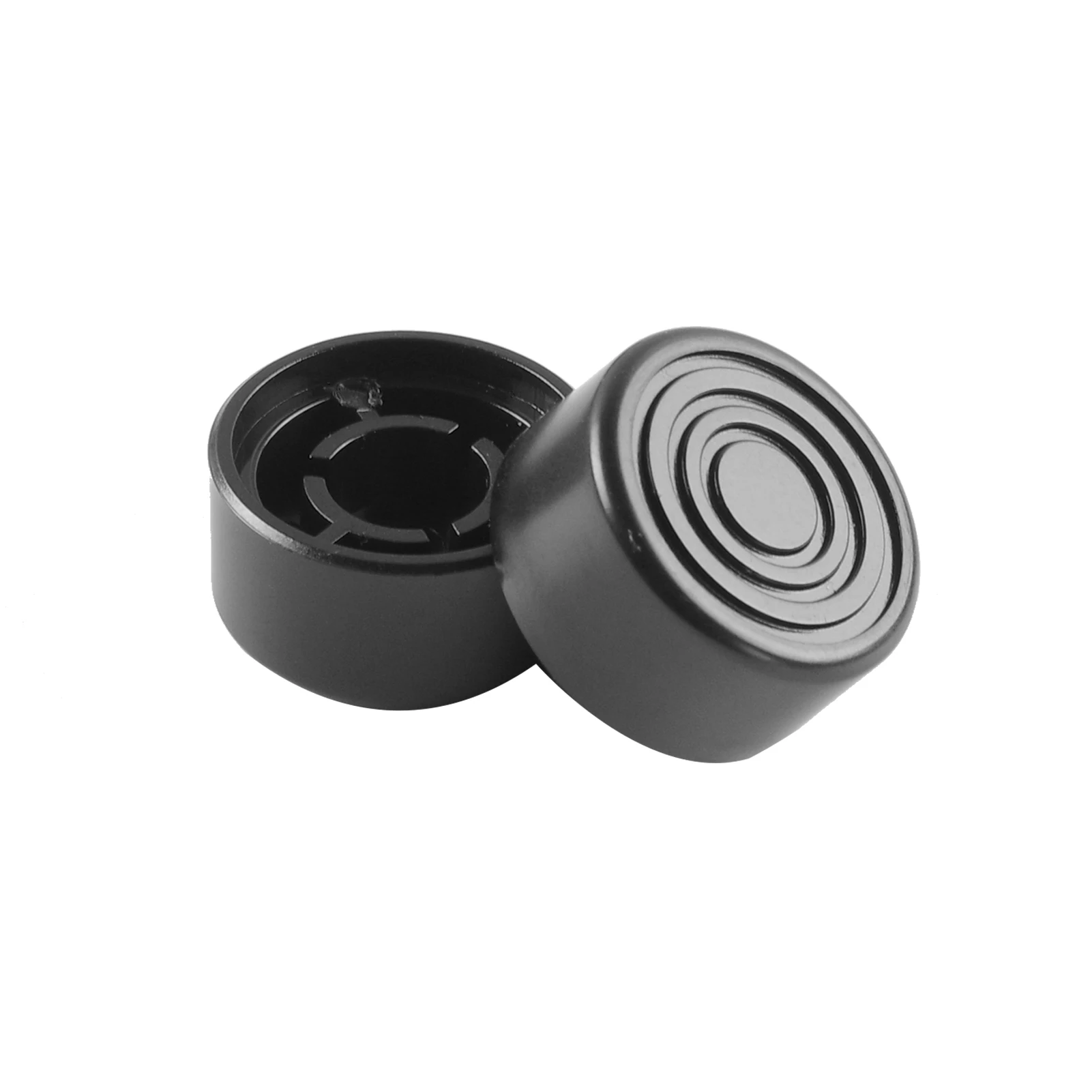 3PCS/6PCS/9PCS Footswitch Topper Protector ABS Bumpers for Guitar Effect Pedal Black Key Cap