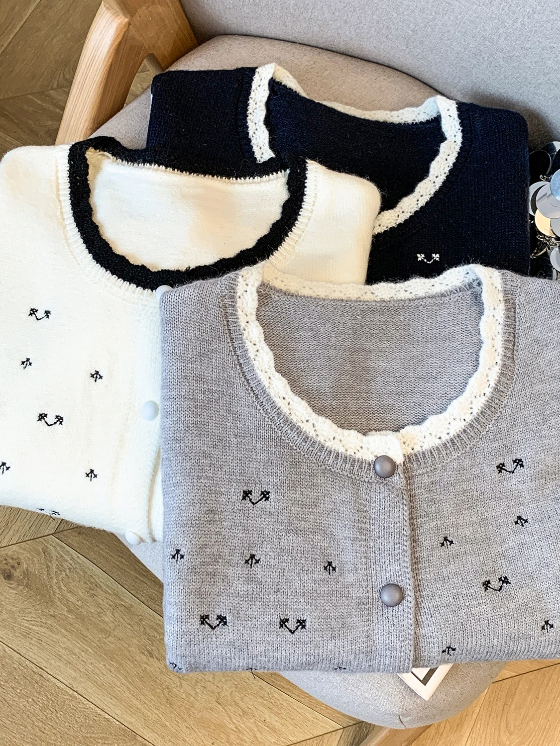 Afslankend gebreid vest Dames vrijetijdskleding Herfst Nieuw Sle Label Verwijderd Faionable Top voor dames Comfortabel ademend