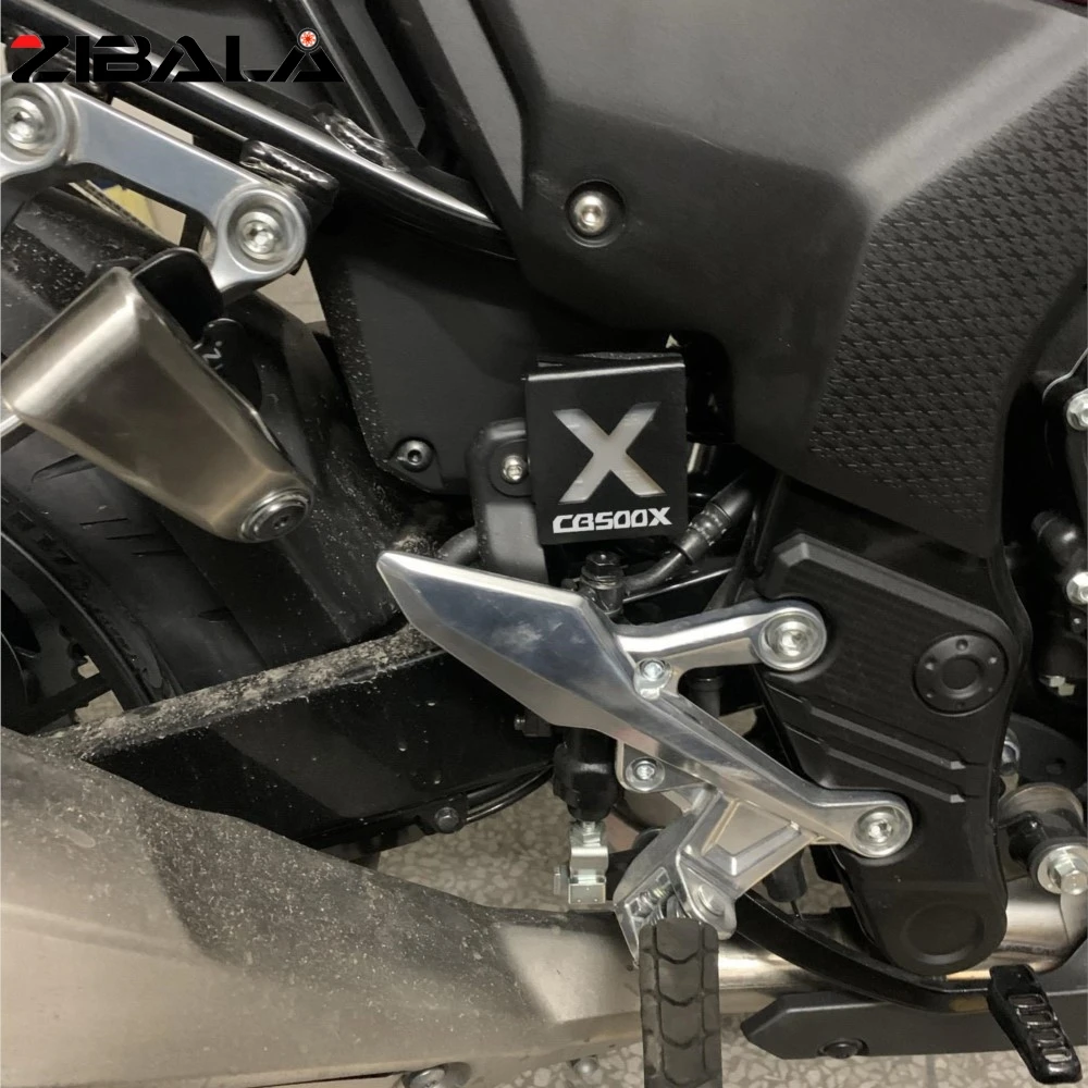 

For Honda CB400F CB500F CB500X CB400X CBR500R 2019-2024 Motorcycle Rear Brake Pump Fluid Tank Oil Cup Reservoir Guard Cover