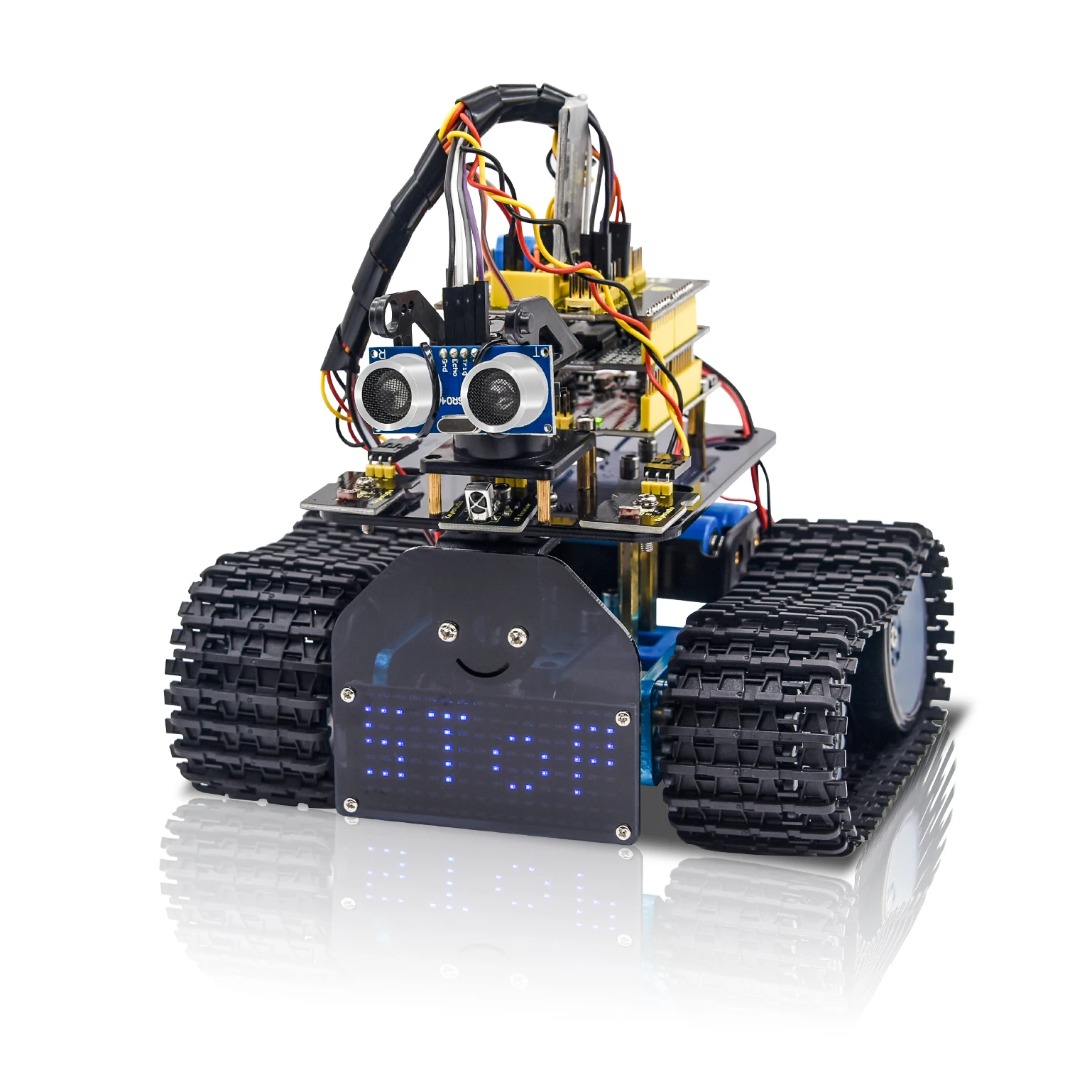 OEM DIY Mini Tank V2.0 Smart BT Robot Car Kit Stem Robot Kit for Arduino