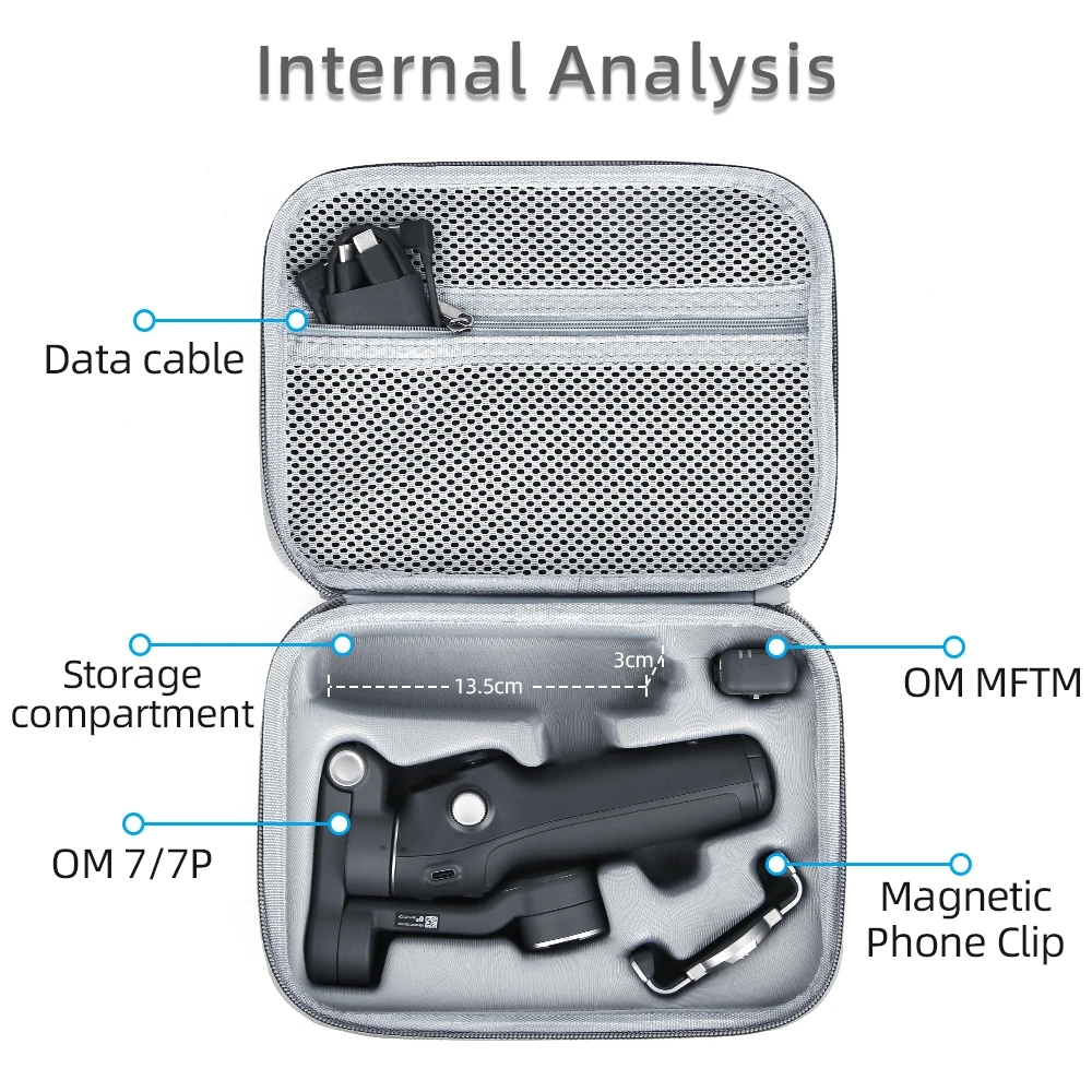 

Suitable for DJI Osmo Mobile 7P Handheld Mobile Phone Gimbal Stabilizer Storage Bag OSMO 7 handbag