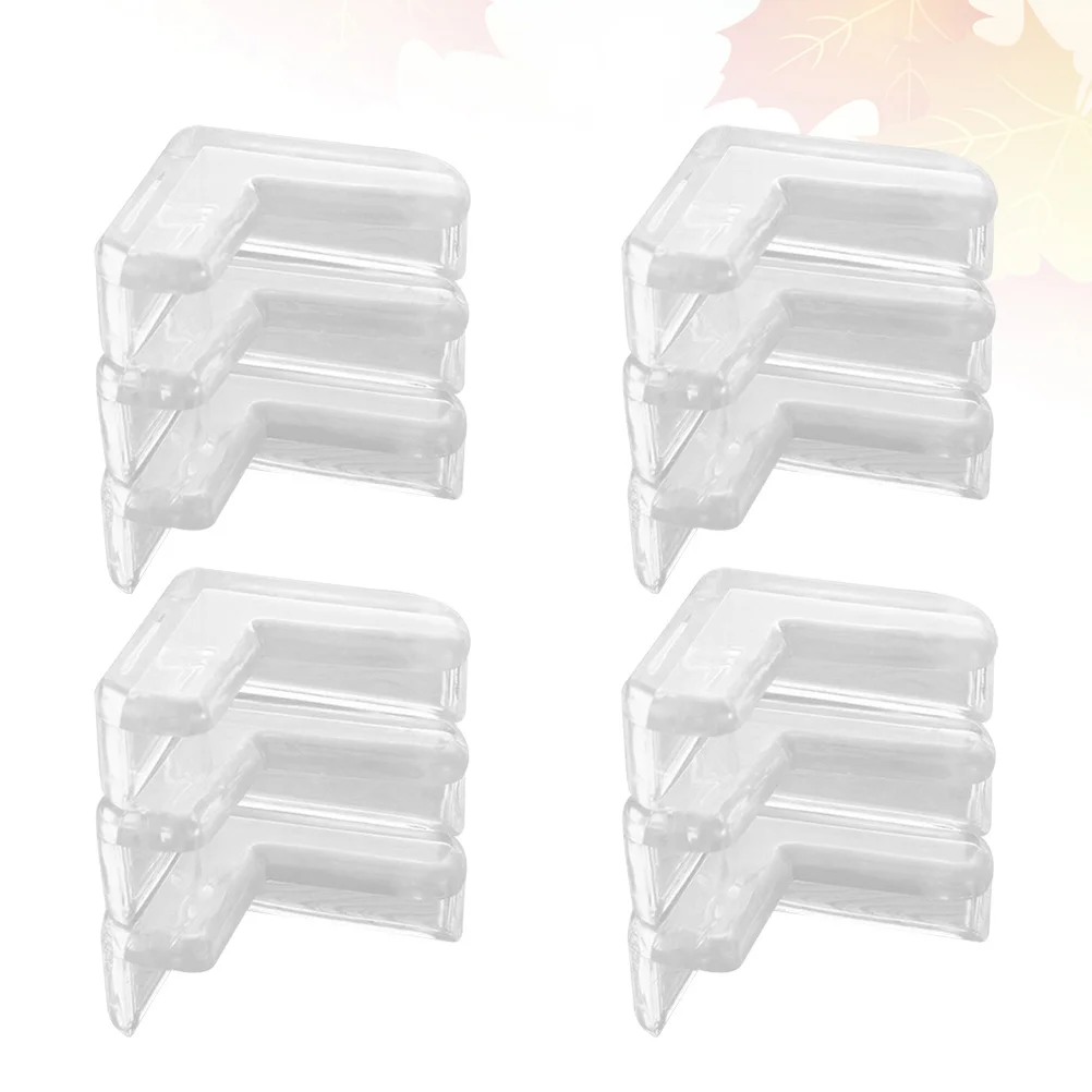 

24Pcs Safe Corner Protectors Transparent Baby Table Corner Guards Anti-Collision Cushions for Desktop Furniture