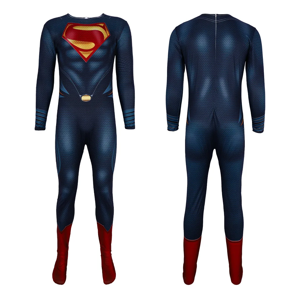 

2025 New loween Cosplay Steel Body Krypton 5 Clark Kent Women's Traditional Costume Chinese Production Spring Season