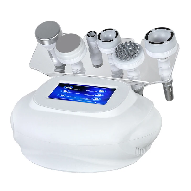 

6in1 New RF Vacuum Head 40K Ultrasound Fat Burning Magnetic Vibration 3D Negative Pressure RF Liposuction DDS Magnetic