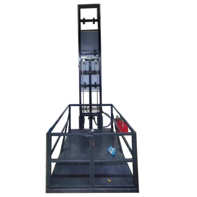 Custom Multi Level Cargo Lift Hydraulic Factory Goods Elevator for Pallet Loading Machinery and Material Transportation