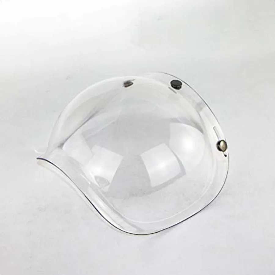

Helmet BubbleOpen Face Helmet Bubble Visor Motorcycle Motorcycle Helmets Accorie Transparent