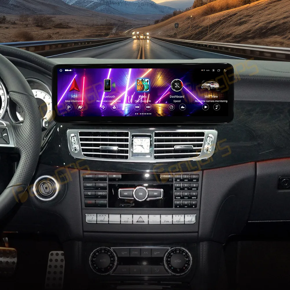 

14.9" Android 14 CarPlay Car Radio For Mercedes-Benz CLS 2012-2013 Touch Screen Multimedia Player GPS Navigation Head Unit DSP