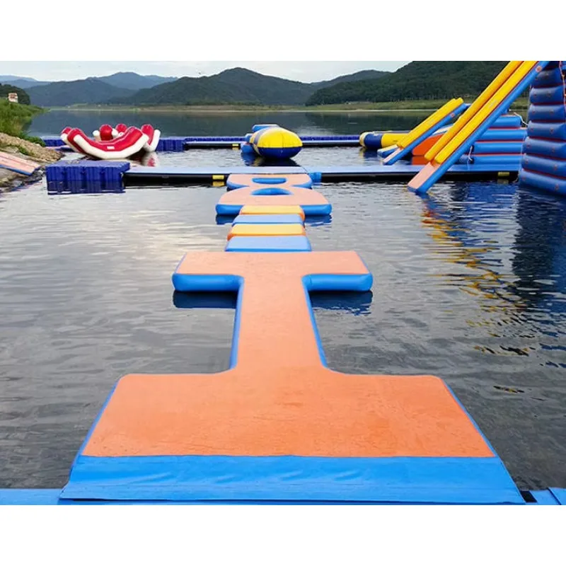 

Коммерческие надувные водные аттракционы: надувная полоса препятствий для продажи