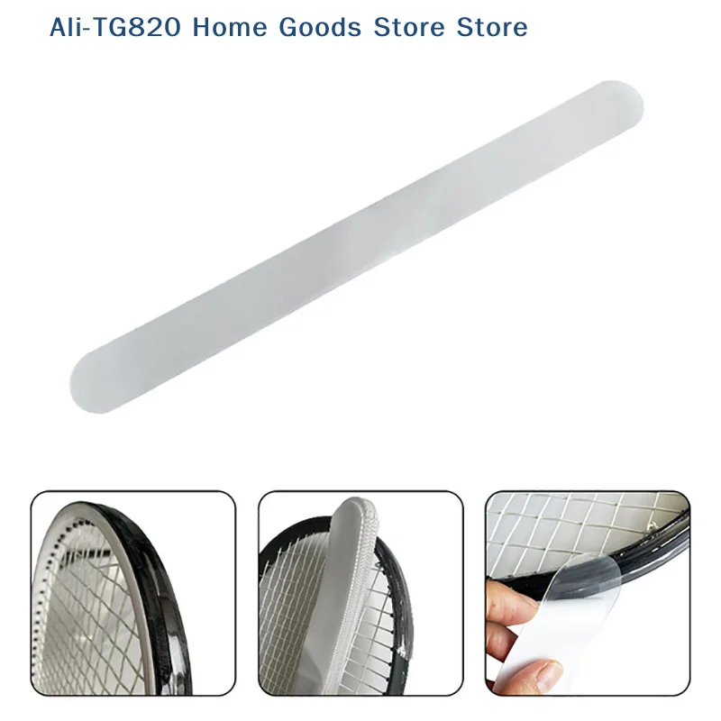 

Прозрачная защитная лента для головки теннисной ракетки [TG820], снижающая трение, наклейка из ТПУ, защитная лента, спортивные аксессуары