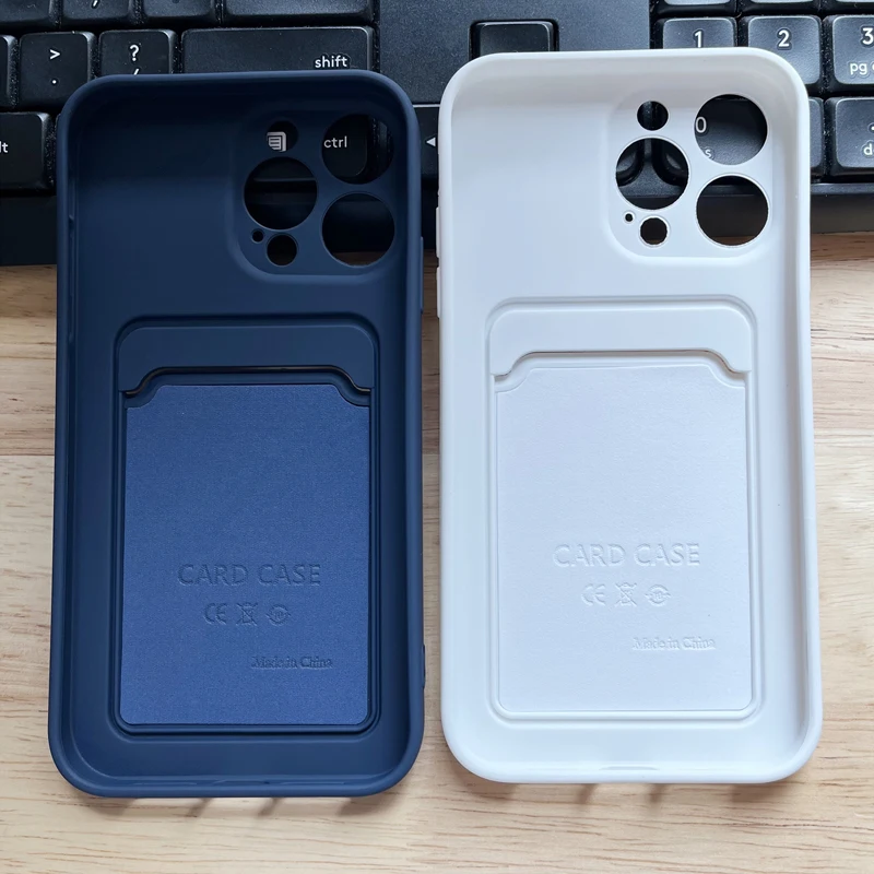 Card Phone Case For DIY XR like 13Pro Liquid Silicone Case Xr to 13 pro Cover Xr to 14pro Case