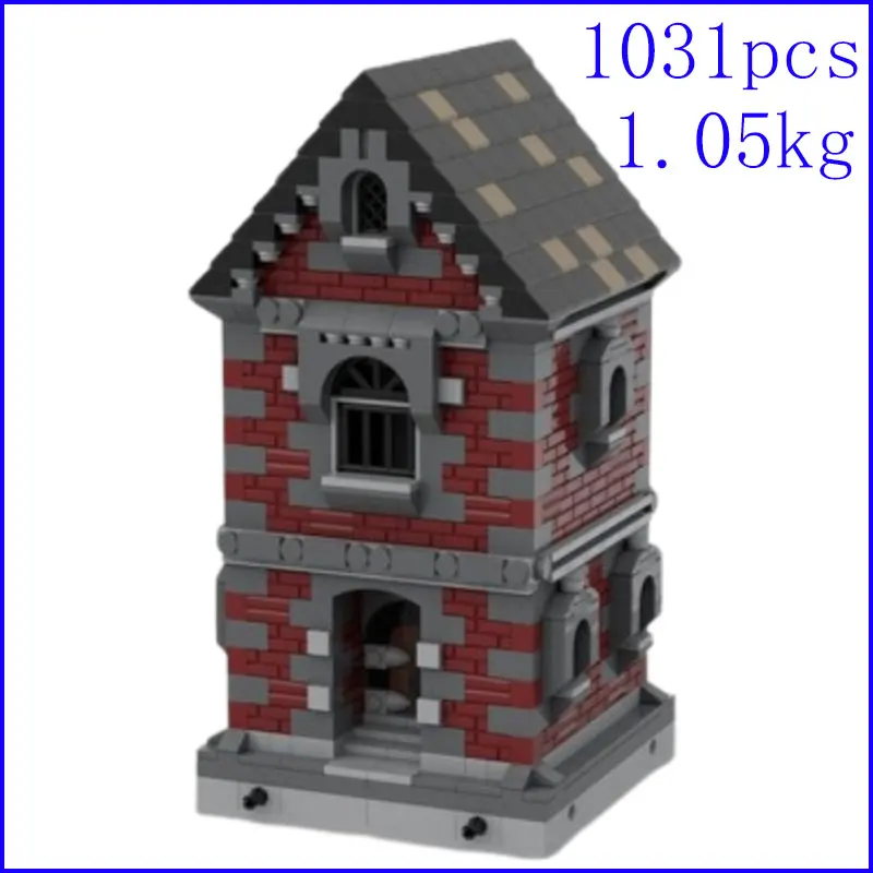 Spot MOC-73500 72173 architecture médiévale bricolage petites particules assemblage blocs de construction jouet éducatif modèle coffret cadeau ornements