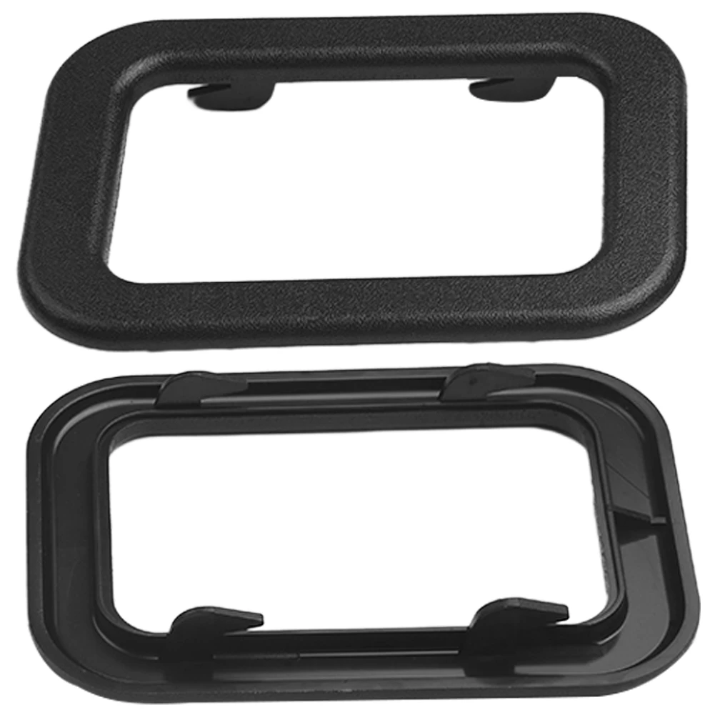 Useful Brand New High Quality Door Handle Trim Cover Fittings For BMW E30 E28 E24 E23 Plastic 2x/set 51211876043