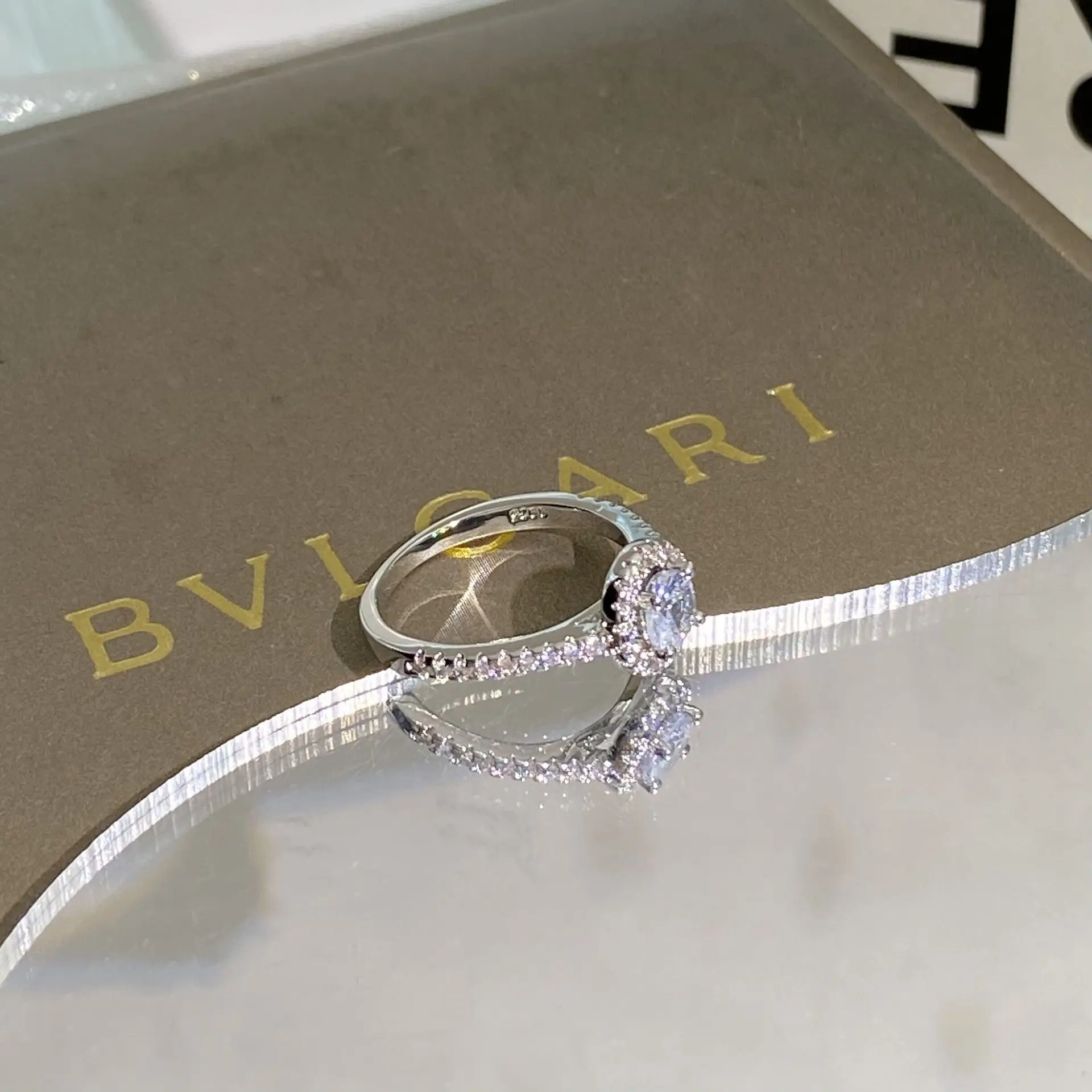 Bow Shaped Finger Ring for Women Inlaid AAA Dazzling CZ Stone Luxury Silver Color Weddings Bands Engagement Rings Jewelry